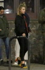 CHLOE MORETZ Out for Dinner in Los Angeles 2/2/17