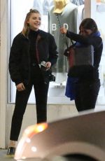 CHLOE MORETZ Out for Dinner in Los Angeles 2/2/17