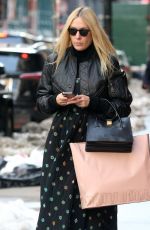 CHLOE SEVIGNY Out Shopping in New York 02/11/2017