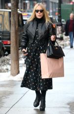 CHLOE SEVIGNY Out Shopping in New York 02/11/2017