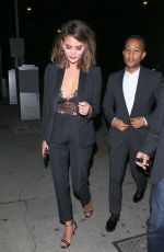 CHRISSY TEIGEN Arrives at Giorgio Baldi in Santa Monica 02/14/2017