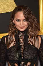 CHRISSY TEIGEN at 59th Annual Grammy Awards in Los Angeles 02/12/2017
