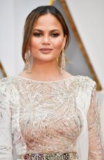 CHRISSY TEIGEN at 89th Annual Academy Awards in Hollywood 02/26/2017