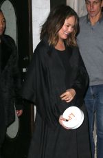 CHRISSY TEIGEN Night Out in New York 02/15/2017