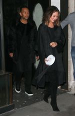 CHRISSY TEIGEN Night Out in New York 02/15/2017