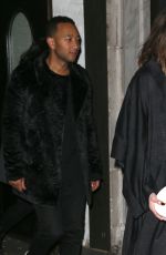 CHRISSY TEIGEN Night Out in New York 02/15/2017