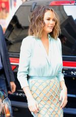 CHRISSY TEIGEN Out and About in new York 02/16/2017