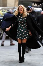 CHRISTIE BRINKELY at Rockefeller Plaza in Manhattan 02/16/2017