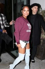 CHRISTINA MILIAN Night Oit in Hollywood 02/24/2017 02/24/2017