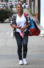 CHRISTINA MILIAN Out and About in West Hollywood 02/13/2017