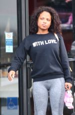 CHRISTINA MILIAN Out for Lunch in Los Angeles 02/10/2017