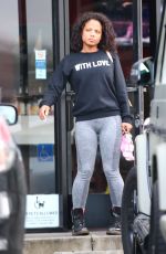 CHRISTINA MILIAN Out for Lunch in Los Angeles 02/10/2017