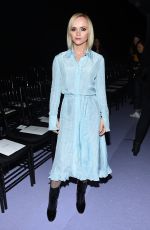 CHRISTINA RICCI at Altuzarra Fashion Show at New York Fashion Week 02/12/2017