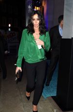 CHRISTINE BLEAKELY Arrives at Universal and Warner Music Brit Awards Party in London 02/22/2017