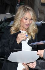 CHRISTINE BRINKLEY at Today Show in New York 02/15/2017