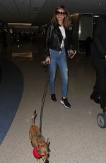 CHRISTINE EVANGELISTA at Los Angeles International Airport 02/14/2017