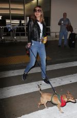 CHRISTINE EVANGELISTA at Los Angeles International Airport 02/14/2017