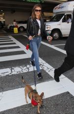 CHRISTINE EVANGELISTA at Los Angeles International Airport 02/14/2017