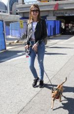CHRISTINE EVANGELISTA at Los Angeles International Airport 02/14/2017
