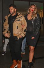 CIARA Night Out in West Hollywood 02/10/2017