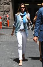 CINDY CRAWFORD Out and About in Sydney 02/07/2017