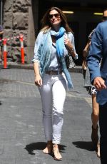 CINDY CRAWFORD Out and About in Sydney 02/07/2017