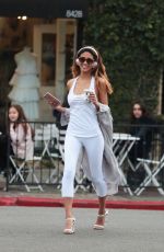 CJ FRANCO at Alfred Coffee in Los Angeles 02/06/2017