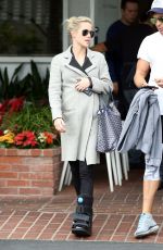 CLAIRE HOLT Out and About in West Hollywood 02/24/2017