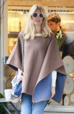 CLAUDIA SCHIFFER on the Set of a Photoshoot for Channel in Notting Hill february 02/22/2017