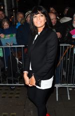 CLAUDIA WINKLEMAN Arrives at Harvey Weinstein Pre Baftas Dinner in London 02/10/2017