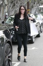 COURTENEY COX Out and About in Beverly Hills 02/08/2017