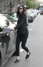 COURTENEY COX Out and About in Beverly Hills 02/08/2017
