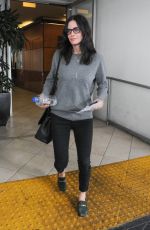 COURTENEY COX Out for Lunch at E Baldi in Beverly Hills 02/23/2017