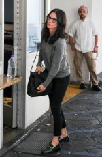 COURTENEY COX Out for Lunch at E Baldi in Beverly Hills 02/23/2017