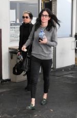 COURTENEY COX Out for Lunch at E Baldi in Beverly Hills 02/23/2017