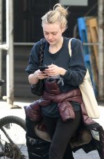 DAKOTA FANNING Out and About in New York 02/06/2017