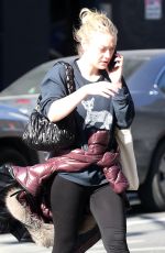 DAKOTA FANNING Out and About in New York 02/06/2017