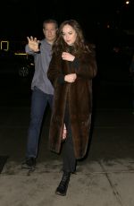 DAKOTA JOHNSON Arrives at Her Hotel in New York 01/31/2017