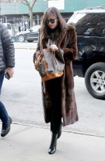 DAKOTA JOHNSON Arrives Back to Her Hotel in New York 02/01/2017