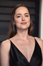 DAKOTA JOHNSON at 2017 Vanity Fair Oscar Party in Beverly Hills 02/26/2017