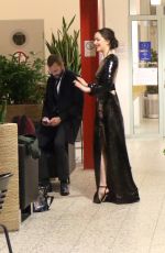 DAKOTA JOHNSON at Airport in Hamburg 02/07/2017