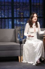 DAKOTA JOHNSON at Late Night with Seth Meyers 02/01/2017