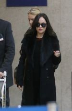 DAKOTA JOHNSON at LAX Airport in Los Angeles 01/02/2017