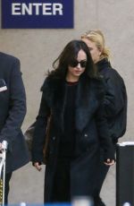 DAKOTA JOHNSON at LAX Airport in Los Angeles 01/02/2017