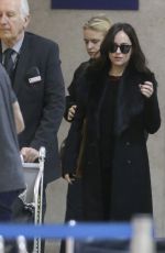 DAKOTA JOHNSON at LAX Airport in Los Angeles 01/02/2017