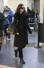 DAKOTA JOHNSON at LAX Airport in Los Angeles 01/02/2017
