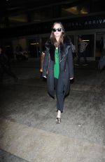 DAKOTA JOHNSON at Los Angeles International Airport 02/10/2017