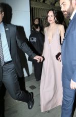 DAKOTA JOHNSON Leaves Her Hotel in Los Angeles 02/02/2017