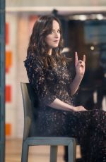 DAKOTA JOHNSON on the Set of Today Show in New York 02/01/2017