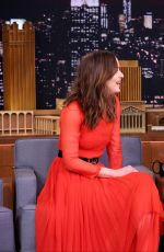 DAKOTA JOHSNON at Tonight Show Starring Jimmy Fallon 01/31/2017